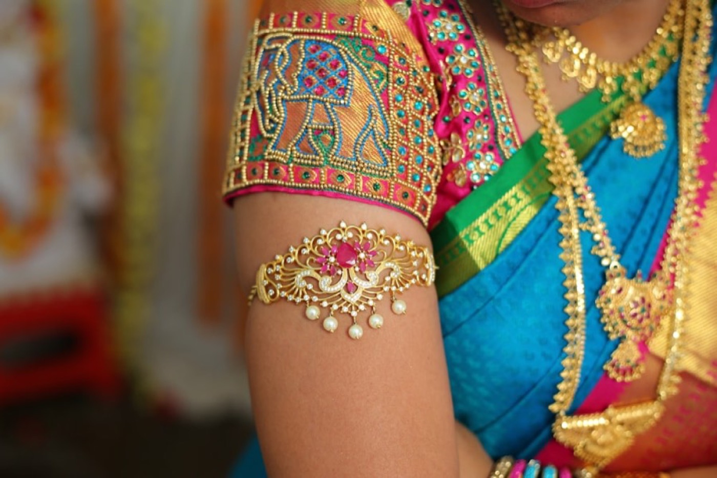 Nilambari Butta & Zari Everyday Saree